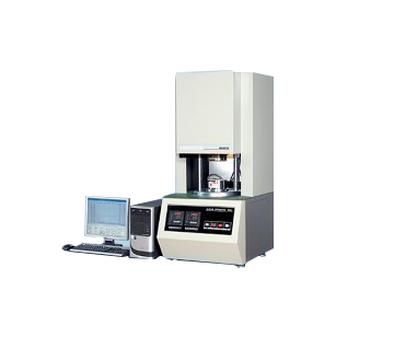 Rubber rheometer with rotor