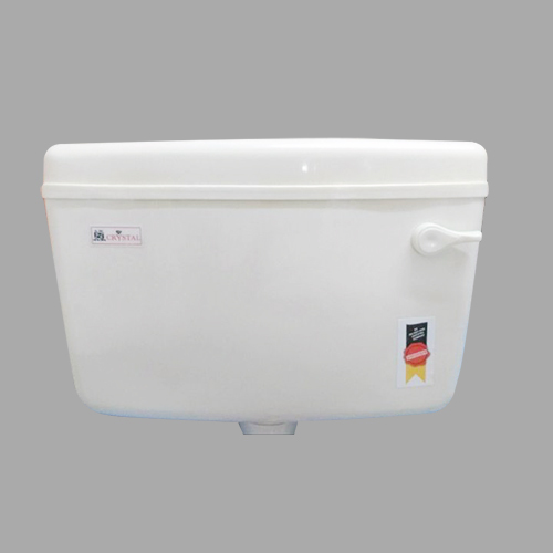 White Plastic Flushing Cistern