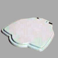 White Anglo Toilet Seat Cover