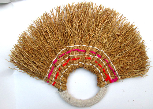Vettiver Chinese Hand Fan