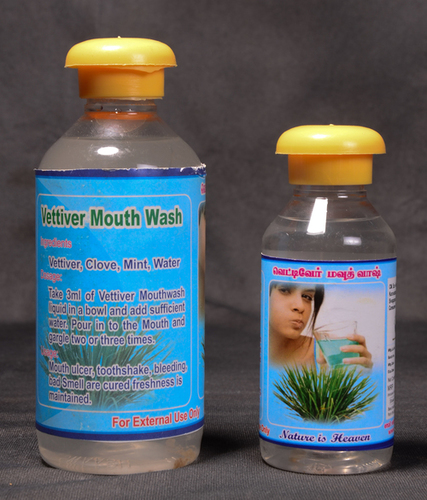 Vettiver Mouth Wash Direction: Rinse With Liquid