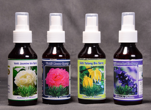 Vetti Jasmine Bio Spray Ingredients: Herbs