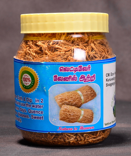 Vettiver Herbal Roots - Solid Form, Internal Use | Reduces Body Heat, Boosts Stomach Health, Induces Appetite