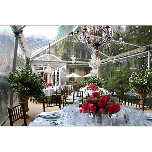 Clear Dining Tent