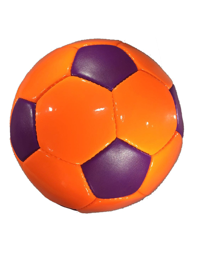 Soccer Balls - PU Leather, Size 5, Orange | 32 Panels, Durable, Elastic, Soft Cover for Recreational and Training Play