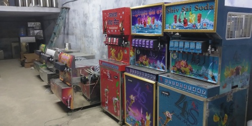 Multi Flavour Soda Dispenser Machine