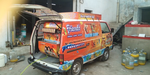 Mobile Van Soda Machine