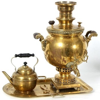 Indian Brass Tea Urn