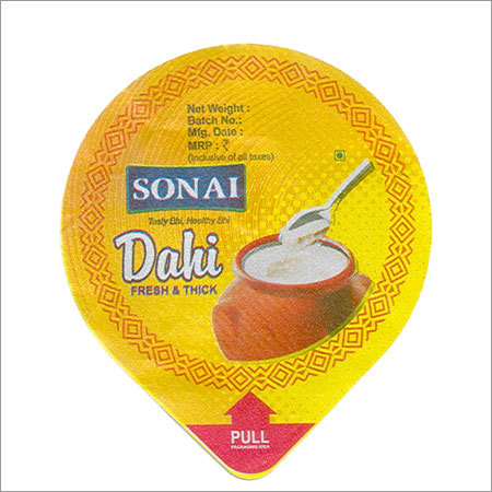 Curd cup foil