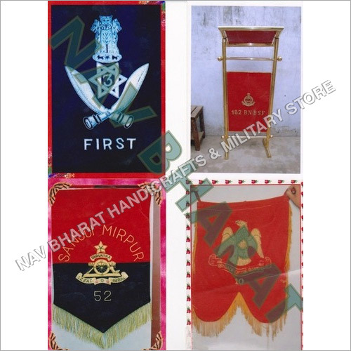 Military Embroidery Banner