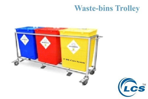 Hospital Waste Trolley