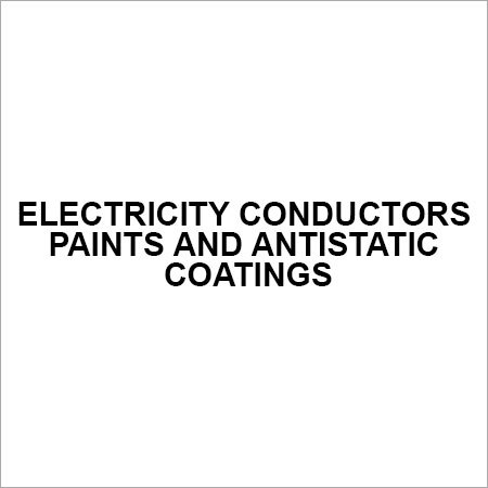 Electricity conductors paints and antistatic coatings