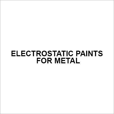 Electrostatic Paints For Metal