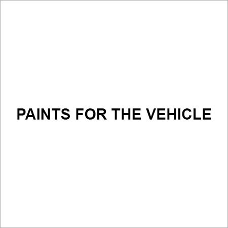 Paints For The Vehicle