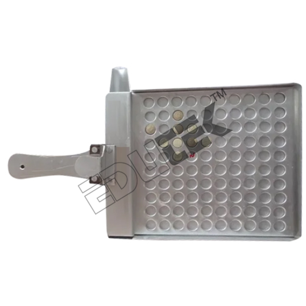 Tablet Counter - Durable Plastic, 48x24 inches, Sleek Black Finish | Versatile Work Surface, Compact Design