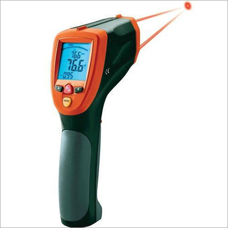 IR Thermometer - Plastic, LCD Display, Adjustable Emissivity, 0.1°C/°F Resolution, Non-Contact, Laser Targeting, Fast Reading
