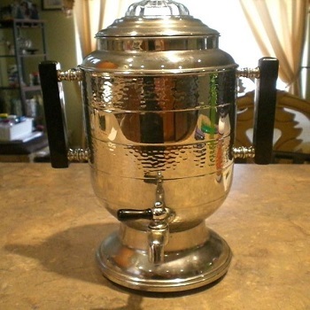 Vintage La Belle Silver Co Automatic Percolator Coffee Urn
