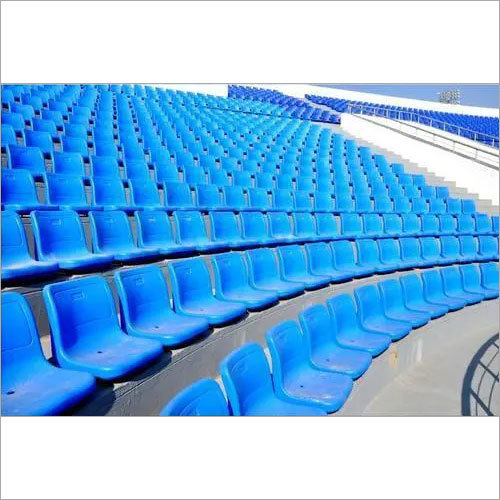 Blue Stadium Bucket Chair