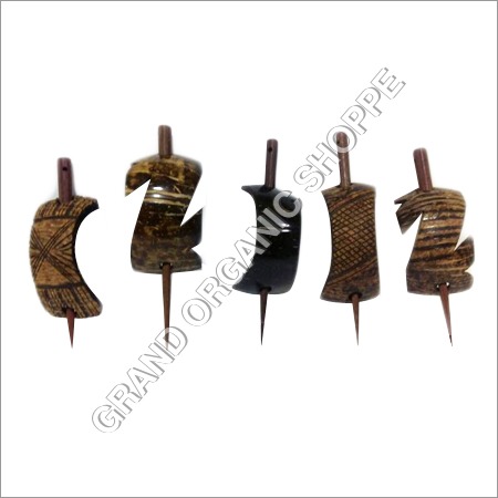 Coconut Shell Hair Clip
