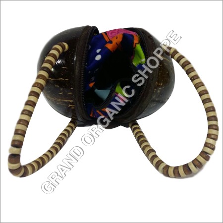 Hand Made Coconut Shell Ladies Purse
