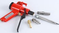 Vacuum Gun - Alloy Metal, Threaded Nozzles | Corrosion Resistant, Sturdy, Soft Rubber Handle, Easy Handling