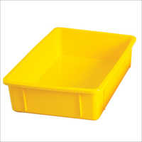 Yellow Plastic Cake Tray