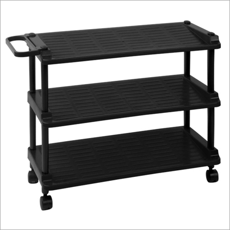 Plastic 3 Tier Shoe Rack with Umbrella Stand
