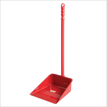 Plastic Dustpan - PP Material, 320x250x110 mm Size | Red and Blue, Non-Stick Coating for Easy Cleaning