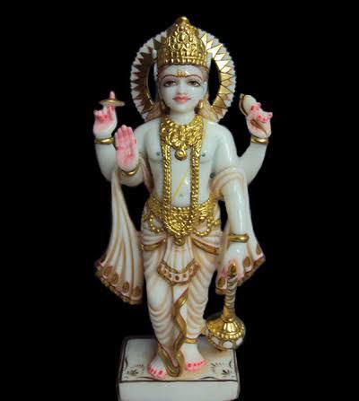 Marble Vishnu Statue