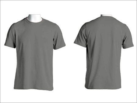 Grey Round Neck T-Shirts