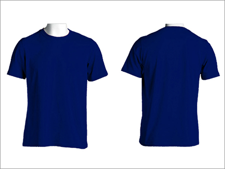 Royal Blue Round Neck T-Shirts