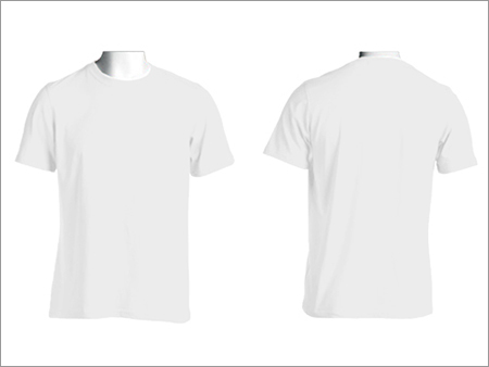 White Round Neck T-Shirts