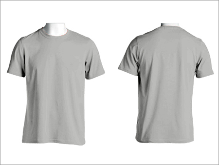 White Round Neck Tshirts