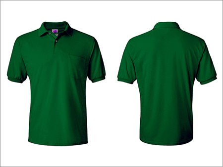 Green Collared T-Shirts