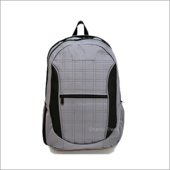 Backpack - Polyester, 18x12x6 inches, Gray | Durable Material, Spacious Design, Multiple Pockets, Adjustable Padded Straps