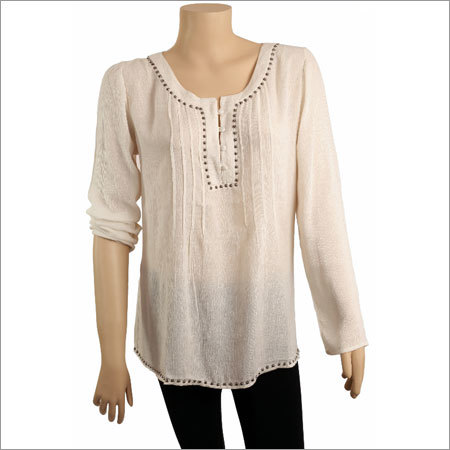 Viscose Crepe Ladies Tunic