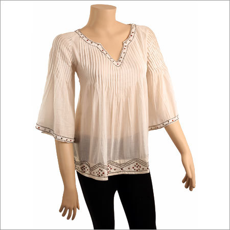 Ladies Silk Tunic