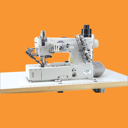 White High Speed Interlock Sewing Machine