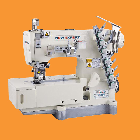 White Chainstitch Machine For Attaching Pocket