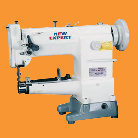Cylinder Bed Sewing Machine - Semi-Automatic | White Color, Human Machine Interface, 1-Year Warranty
