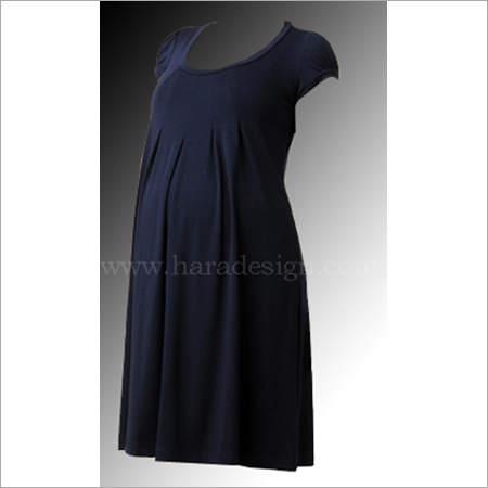 All Hymd1617 - Round Neck Mega Sleeves Dress