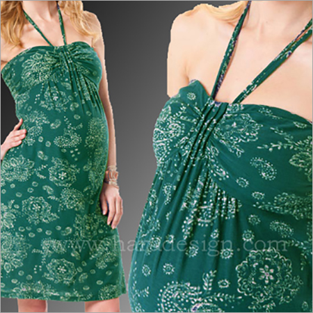 All Hymd1629.- Neck Tie Short Dress