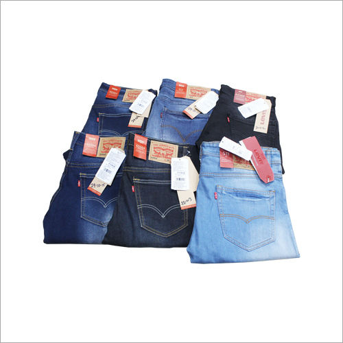 Multi Shades Men Branded Surplus Sized Jeans