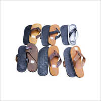 Branded Men Leather Slippers - Leather Material , Multi Shade Slip-On Design for Year-Round Wear in Rainy, Spring, Summer, and Winter
