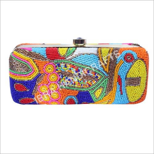 Printed Clutch Bag