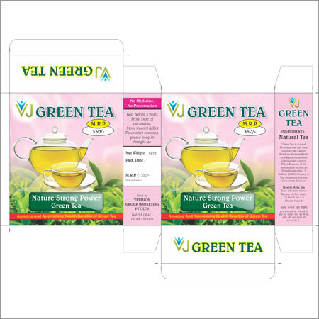 Green Tea Packaging Box By FRONTLINE PACKAGING