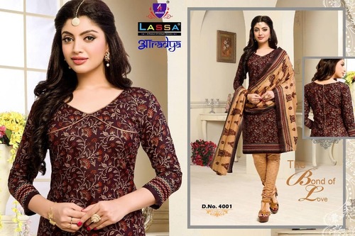 Printed Churidar Materials