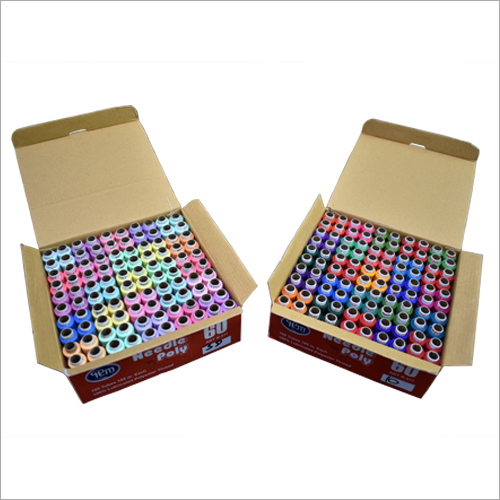 185 mtr Polyester Thread - Multicolor, 185 mtr | Strong, Durable, Versatile, High Strength