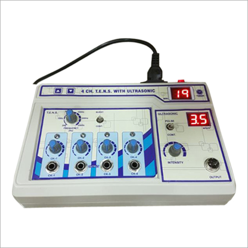 4 Channel TENS With Ultrasonic Machine
