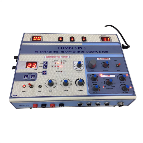 Interferential Threapy With Ultrasonic TENS Machine